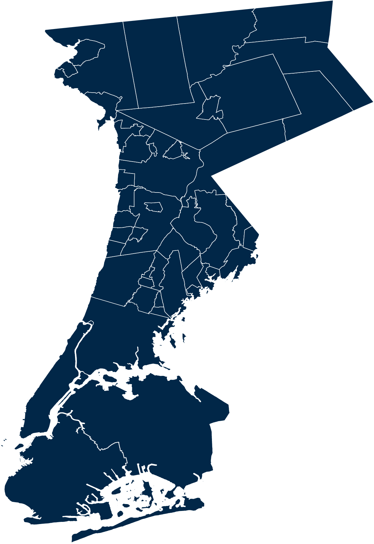 Pinstripe Fuel Oil Service Locations - Heating Oil Delivery NYC